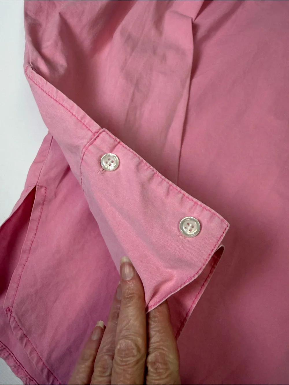 POL Pink Classic Oversized Joss Shirt - Lux Quality size Medium